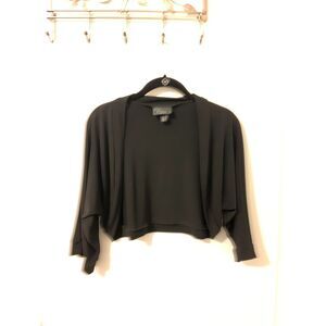 Dress Barn Black Shrug Extra Large Fits Like a Small